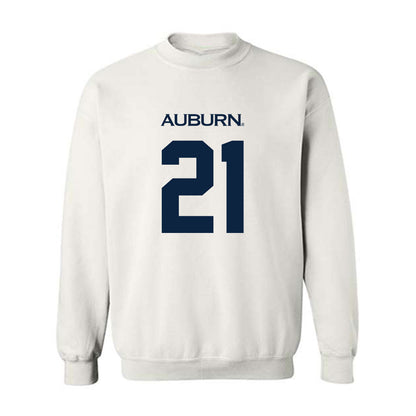 Auburn - NCAA Baseball : Andreas Alvarez - Replica Shersey Crewneck Sweatshirt-0