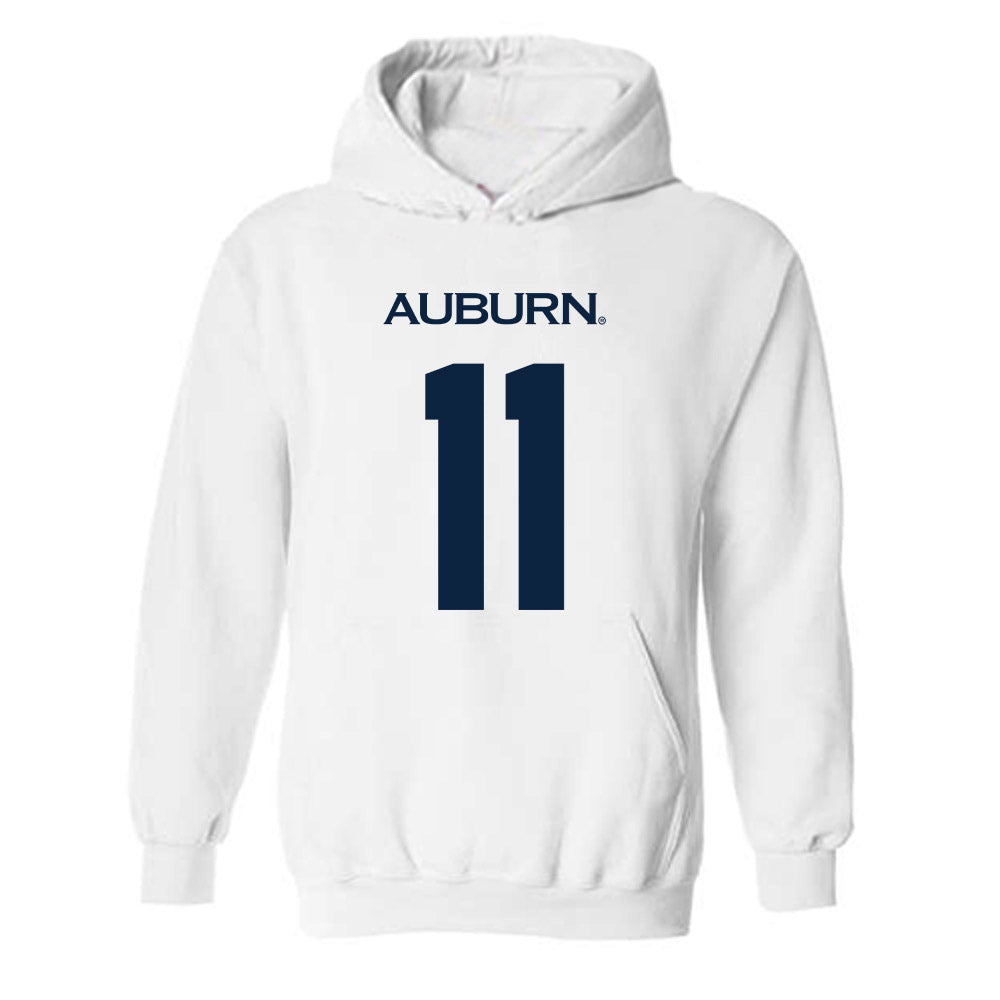 Auburn - NCAA Football : Malcolm Simmons - Replica Shersey Hooded Sweatshirt