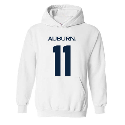 Auburn - NCAA Football : Malcolm Simmons - Replica Shersey Hooded Sweatshirt