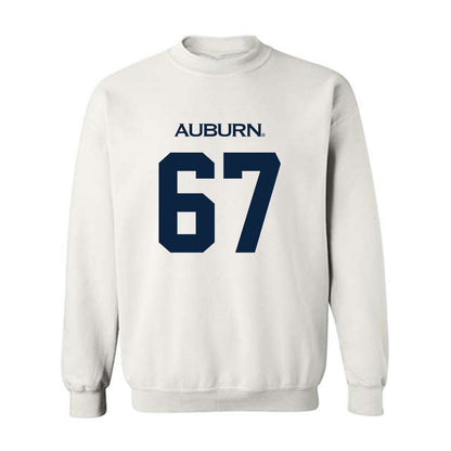 Auburn - NCAA Football : Broderick Shull - Replica Shersey Crewneck Sweatshirt-0
