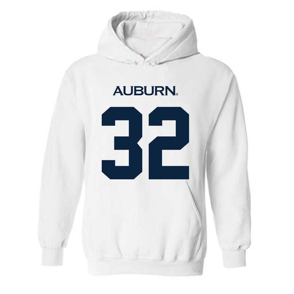 Auburn - NCAA Baseball : Griffin Graves - Replica Shersey Hooded Sweatshirt