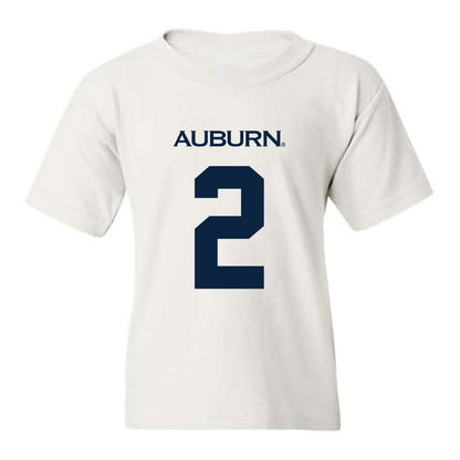 Auburn - NCAA Men's Basketball : Denver Jones - Replica Shersey Youth T-Shirt