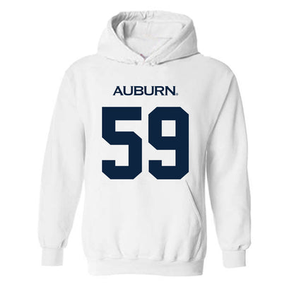 Auburn - NCAA Football : Isaac Boulger - Replica Shersey Hooded Sweatshirt