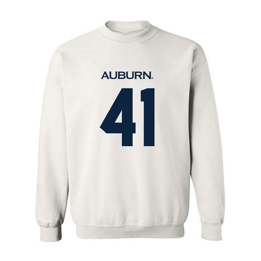 Auburn - NCAA Football : Connor Gibbs - Replica Shersey Crewneck Sweatshirt-0