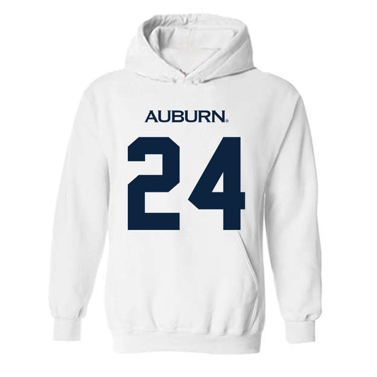 Auburn - NCAA Men's Basketball : Bradley Pearson - Replica Shersey Hooded Sweatshirt-0