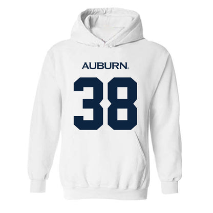 Auburn - NCAA Men's Basketball : Filip Jovic - Replica Shersey Hooded Sweatshirt-0