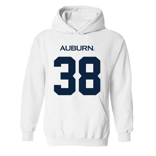 Auburn - NCAA Men's Basketball : Filip Jovic - Replica Shersey Hooded Sweatshirt-0