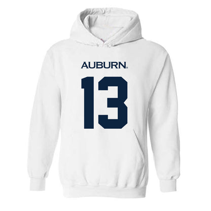 Auburn - NCAA Men's Basketball : Miles Kelly - Replica Shersey Hooded Sweatshirt