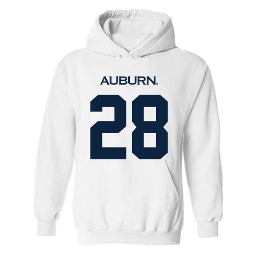 Auburn - NCAA Baseball : Ryan Hetzler - Replica Shersey Hooded Sweatshirt-0