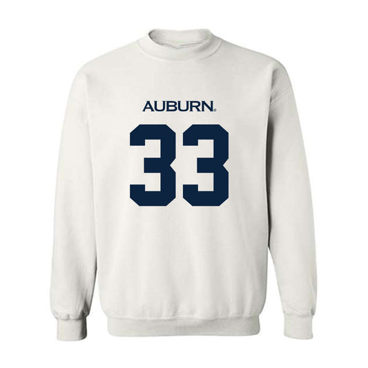 Auburn - NCAA Baseball : Mason Koch - Replica Shersey Crewneck Sweatshirt-0