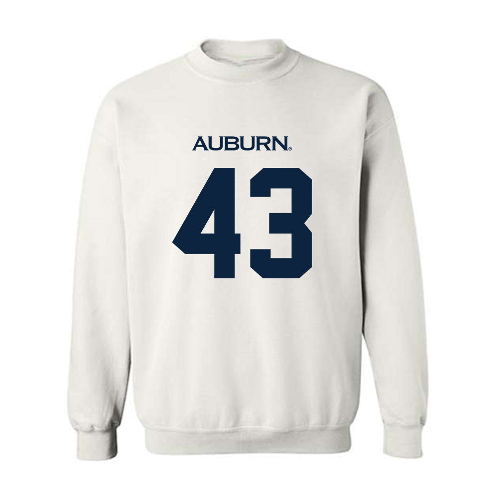 Auburn - NCAA Softball : Delaney Aumua - Replica Shersey Crewneck Sweatshirt-0