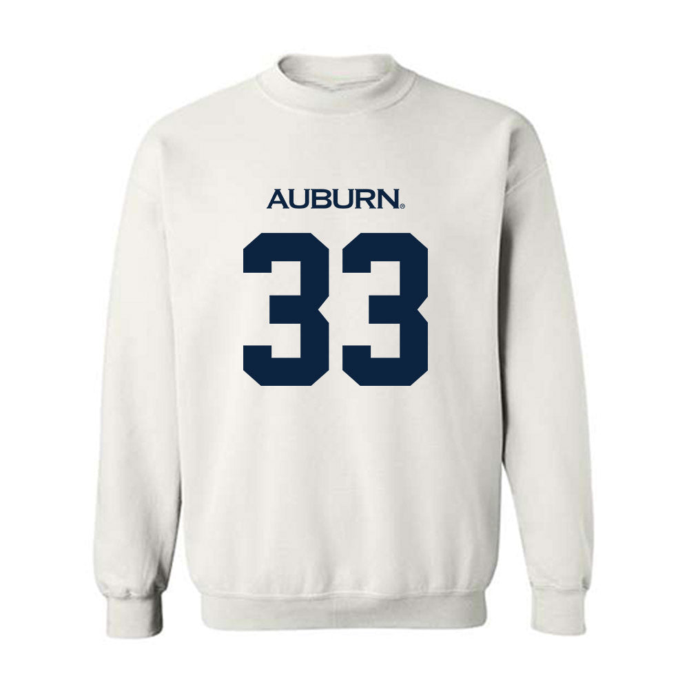 Auburn - NCAA Baseball : Will Cannon - Replica Shersey Crewneck Sweatshirt