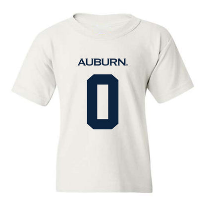 Auburn - NCAA Men's Basketball : Tahaad Pettiford - Replica Shersey Youth T-Shirt-0