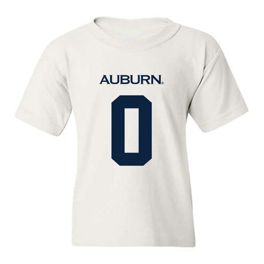 Auburn - NCAA Men's Basketball : Tahaad Pettiford - Replica Shersey Youth T-Shirt-0