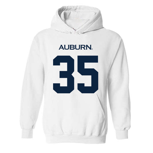 Auburn - NCAA Women's Basketball : Quanirah Montague - Replica Shersey Hooded Sweatshirt-0