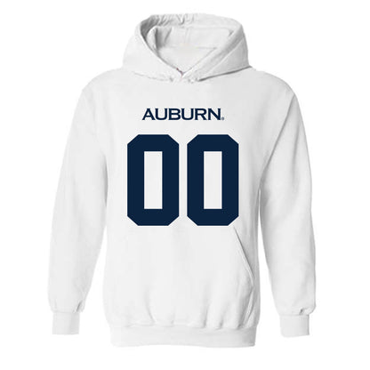 Auburn - NCAA Football : Travis Wakefield - Replica Shersey Hooded Sweatshirt-0