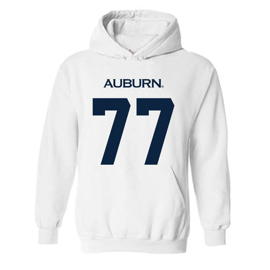 Auburn - NCAA Football : Jeremiah Wright - Replica Shersey Hooded Sweatshirt