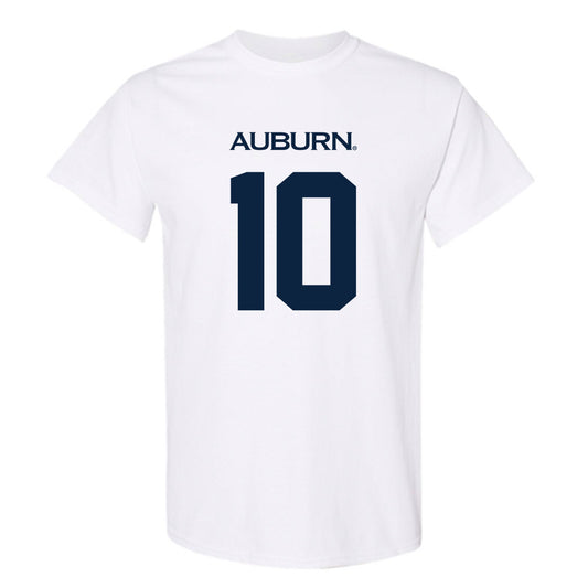 Auburn - NCAA Men's Basketball : Simon Walker - Replica Shersey T-Shirt-0