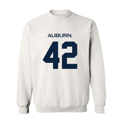 Auburn - NCAA Baseball : Abe Chancellor - Replica Shersey Crewneck Sweatshirt-0