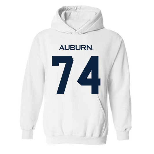 Auburn - NCAA Football : Jacobe Ward - Replica Shersey Hooded Sweatshirt-0