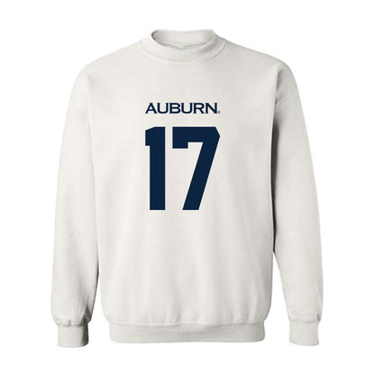 Auburn - NCAA Men's Basketball : Drake Cardwell - Replica Shersey Crewneck Sweatshirt