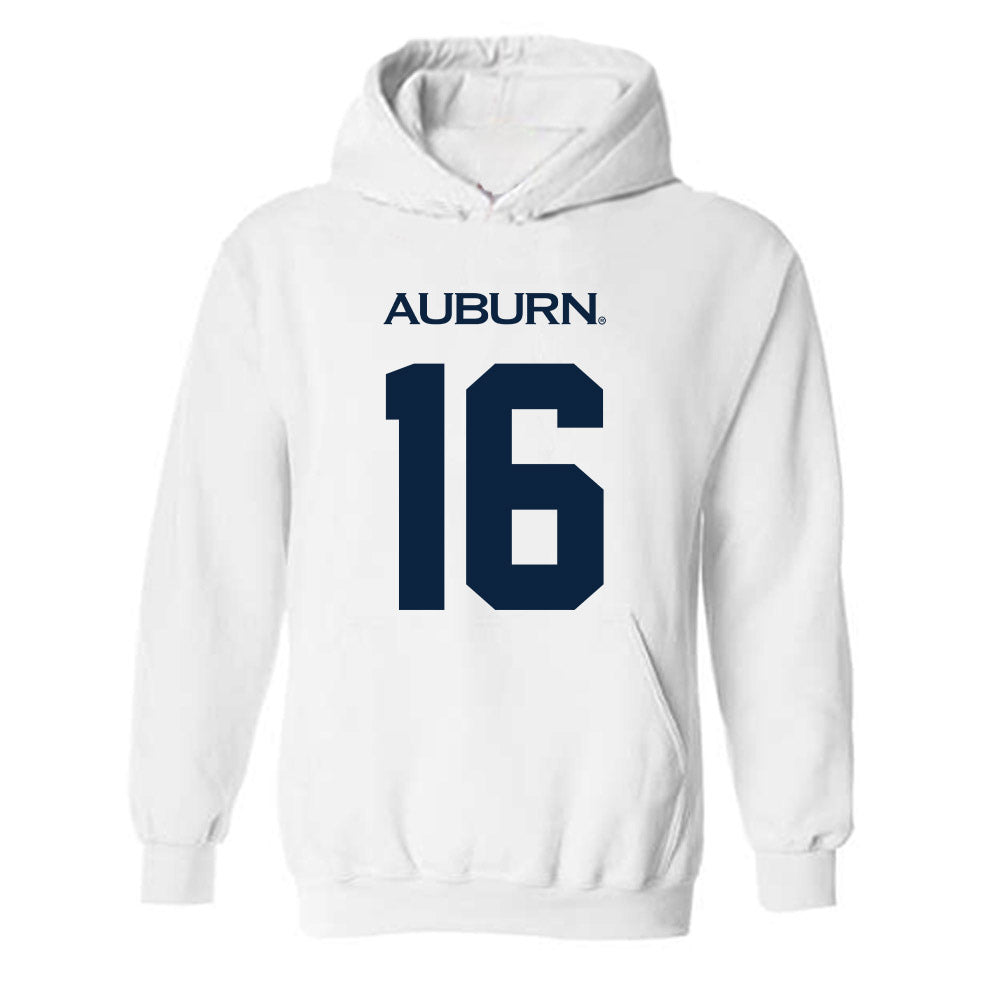 Auburn - NCAA Football : Bryce Deas - Replica Shersey Hooded Sweatshirt-0
