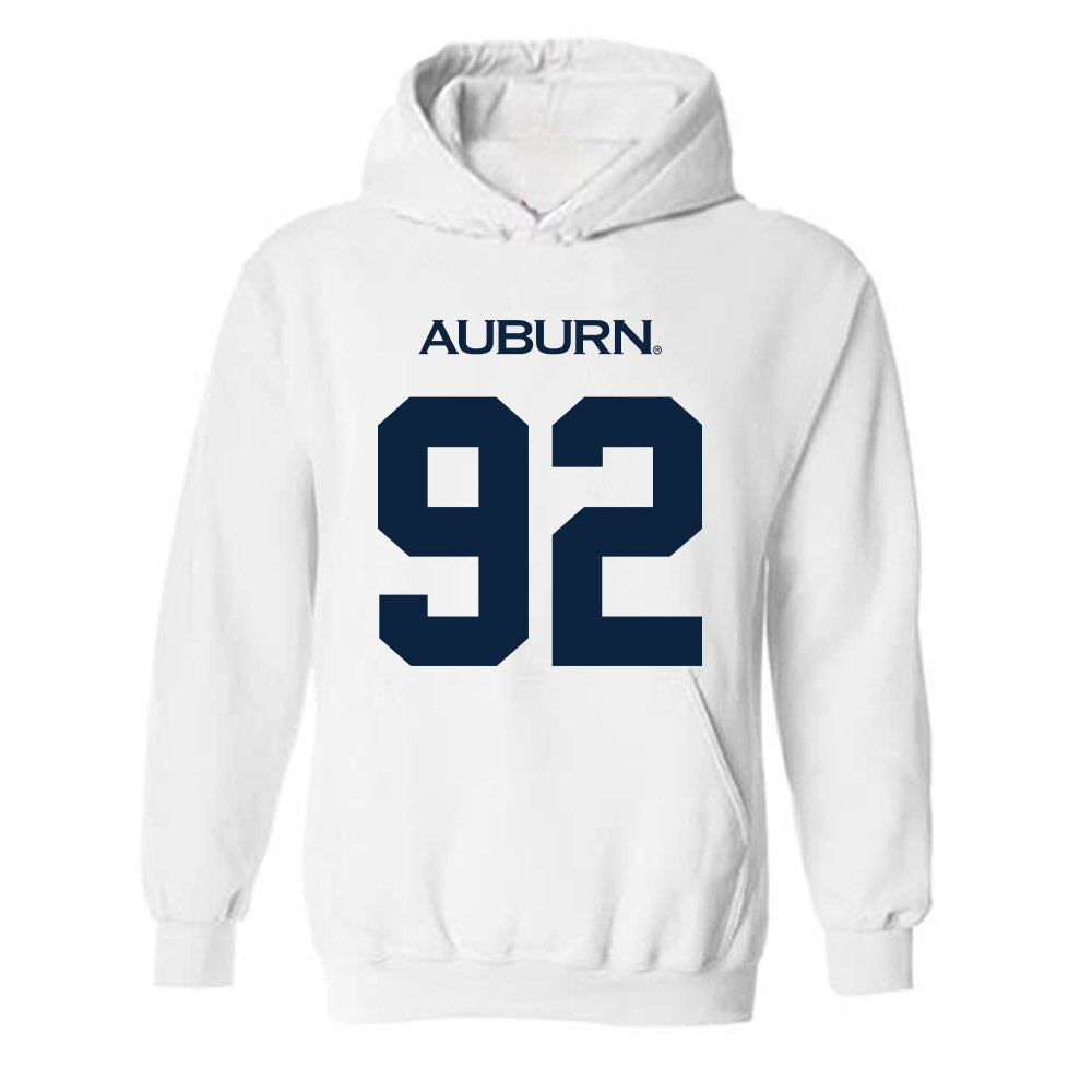 Auburn - NCAA Football : Jay Hardy - Replica Shersey Hooded Sweatshirt-0