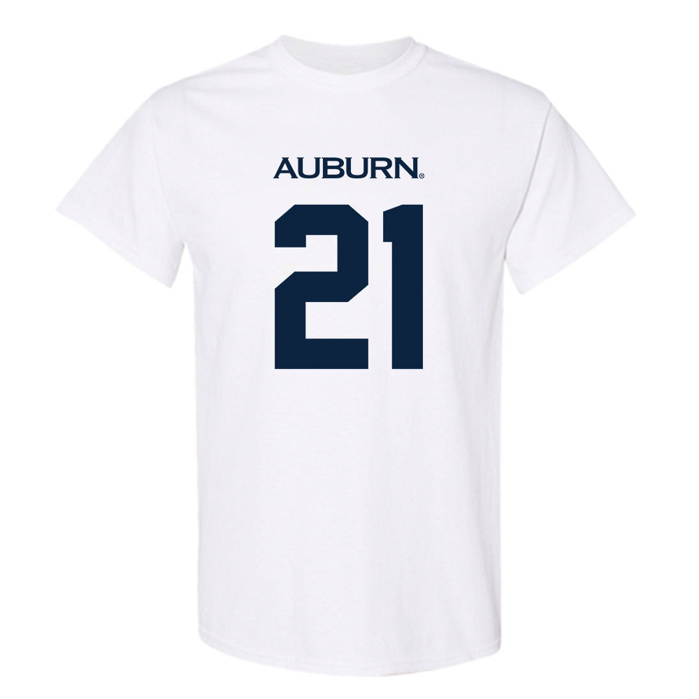 Auburn - NCAA Baseball : Andreas Alvarez - Replica Shersey T-Shirt-0