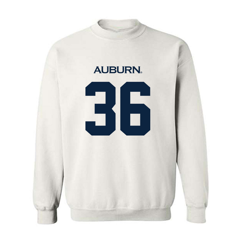 Auburn - NCAA Baseball : Jackson Sanders - Replica Shersey Crewneck Sweatshirt-0