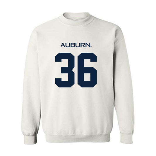 Auburn - NCAA Baseball : Jackson Sanders - Replica Shersey Crewneck Sweatshirt-0