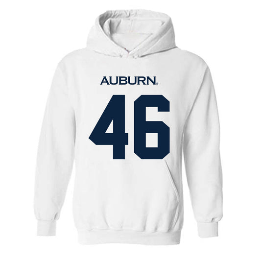 Auburn - NCAA Baseball : Saxon Roberts - Replica Shersey Hooded Sweatshirt-0