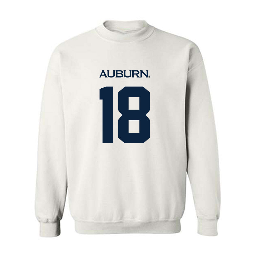 Auburn - NCAA Softball : Brit Godfrey - Replica Shersey Crewneck Sweatshirt-0