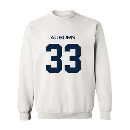 Auburn - NCAA Football : Towns Mcgough - Replica Shersey Crewneck Sweatshirt