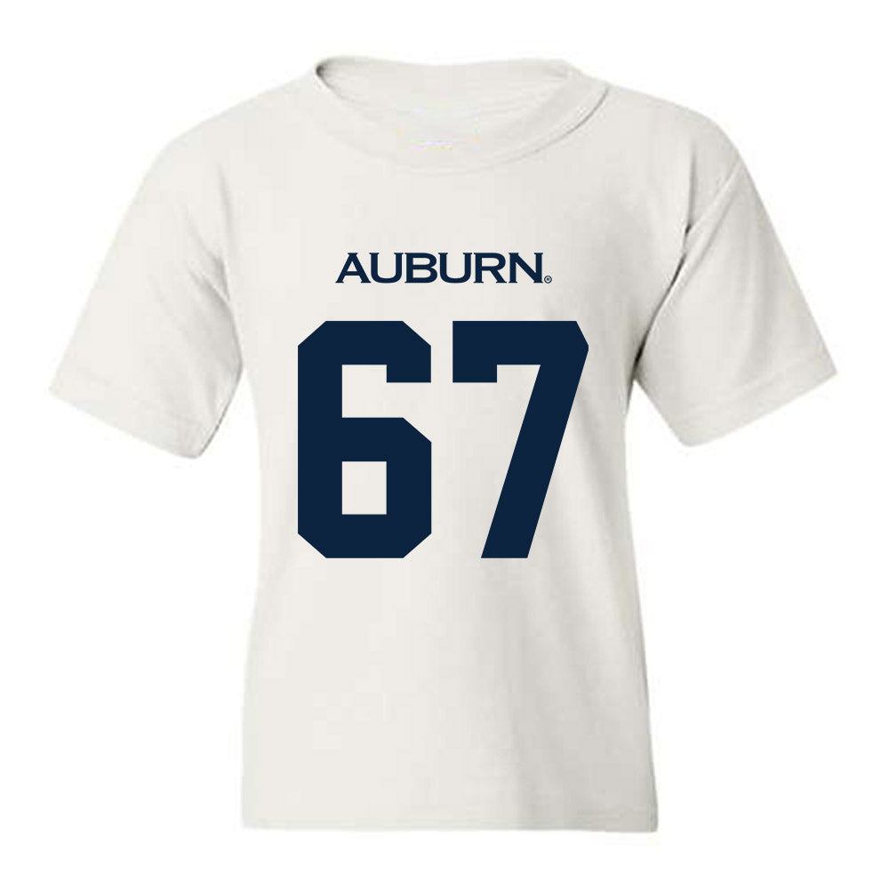 Auburn - NCAA Football : Broderick Shull - Replica Shersey Youth T-Shirt-0