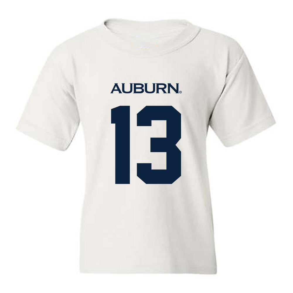 Auburn - NCAA Women's Soccer : Asha Means - Replica Shersey Youth T-Shirt-0
