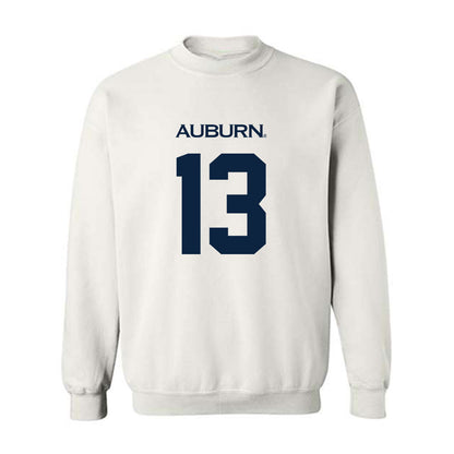 Auburn - NCAA Women's Soccer : Asha Means - Replica Shersey Crewneck Sweatshirt-0