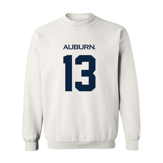Auburn - NCAA Women's Soccer : Asha Means - Replica Shersey Crewneck Sweatshirt-0