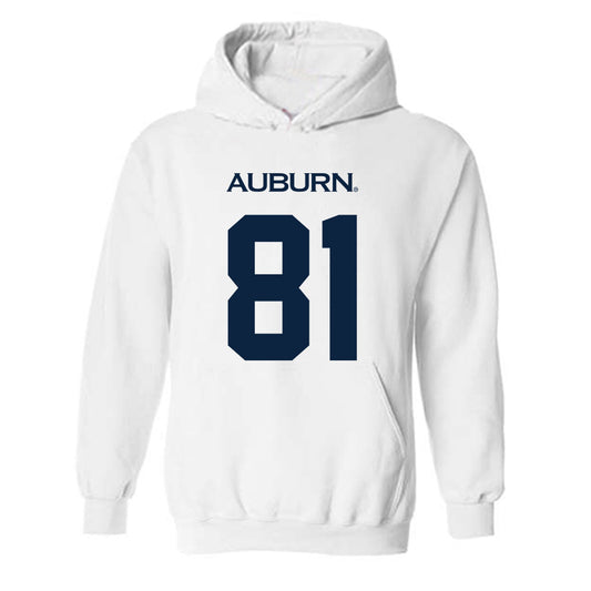 Auburn - NCAA Football : Greg McConico - Replica Shersey Hooded Sweatshirt