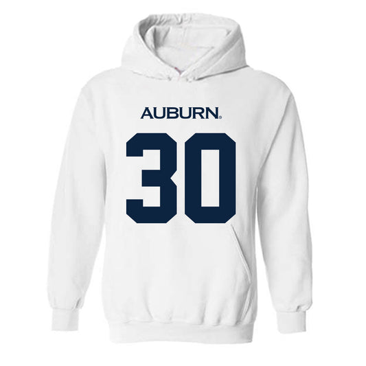 Auburn - NCAA Women's Basketball : Savannah Scott - Replica Shersey Hooded Sweatshirt