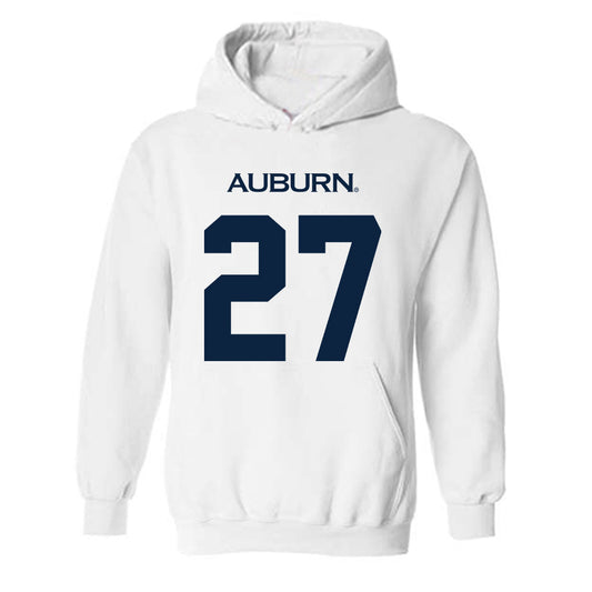 Auburn - NCAA Baseball : Bobby Peirce - Replica Shersey Hooded Sweatshirt