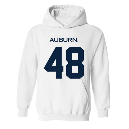Auburn - NCAA Football : Eli Morton - Replica Shersey Hooded Sweatshirt-0