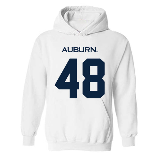 Auburn - NCAA Football : Eli Morton - Replica Shersey Hooded Sweatshirt-0