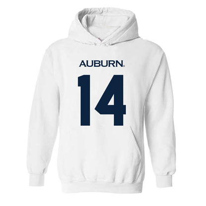 Auburn - NCAA Women's Volleyball : Chelsey Harmon - Replica Shersey Hooded Sweatshirt
