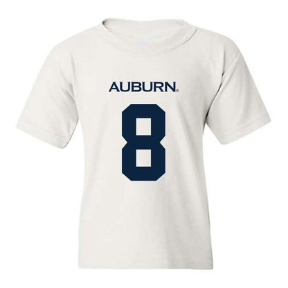 Auburn - NCAA Men's Basketball : Ja'Heim Hudson - Replica Shersey Youth T-Shirt-0