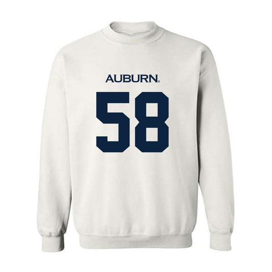 Auburn - NCAA Football : John Henry Flatt - Replica Shersey Crewneck Sweatshirt