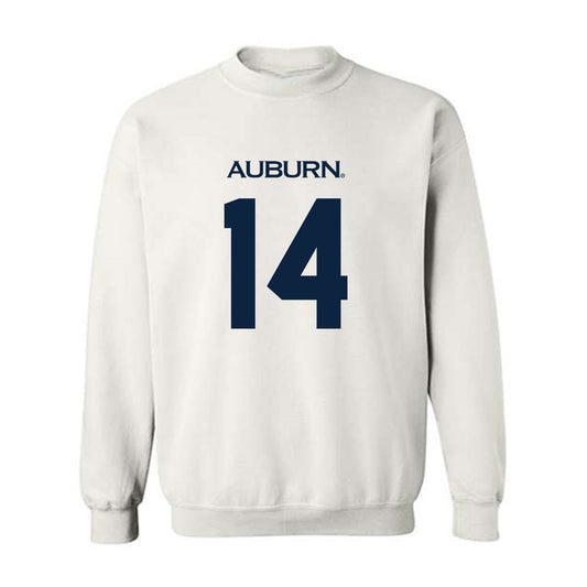 Auburn - NCAA Softball : AnnaLea Adams - Replica Shersey Crewneck Sweatshirt-0