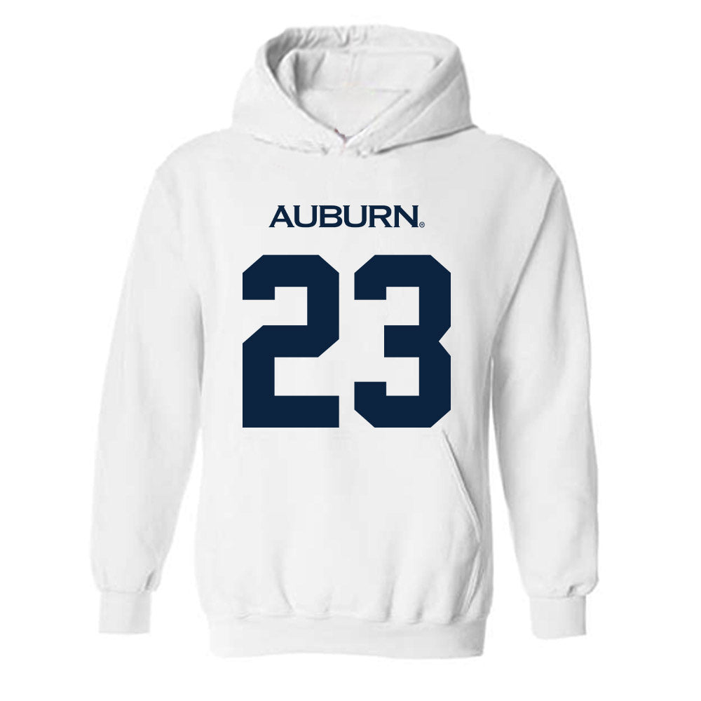 Auburn - NCAA Women's Volleyball : Shanelle Puetz - Replica Shersey Hooded Sweatshirt-0