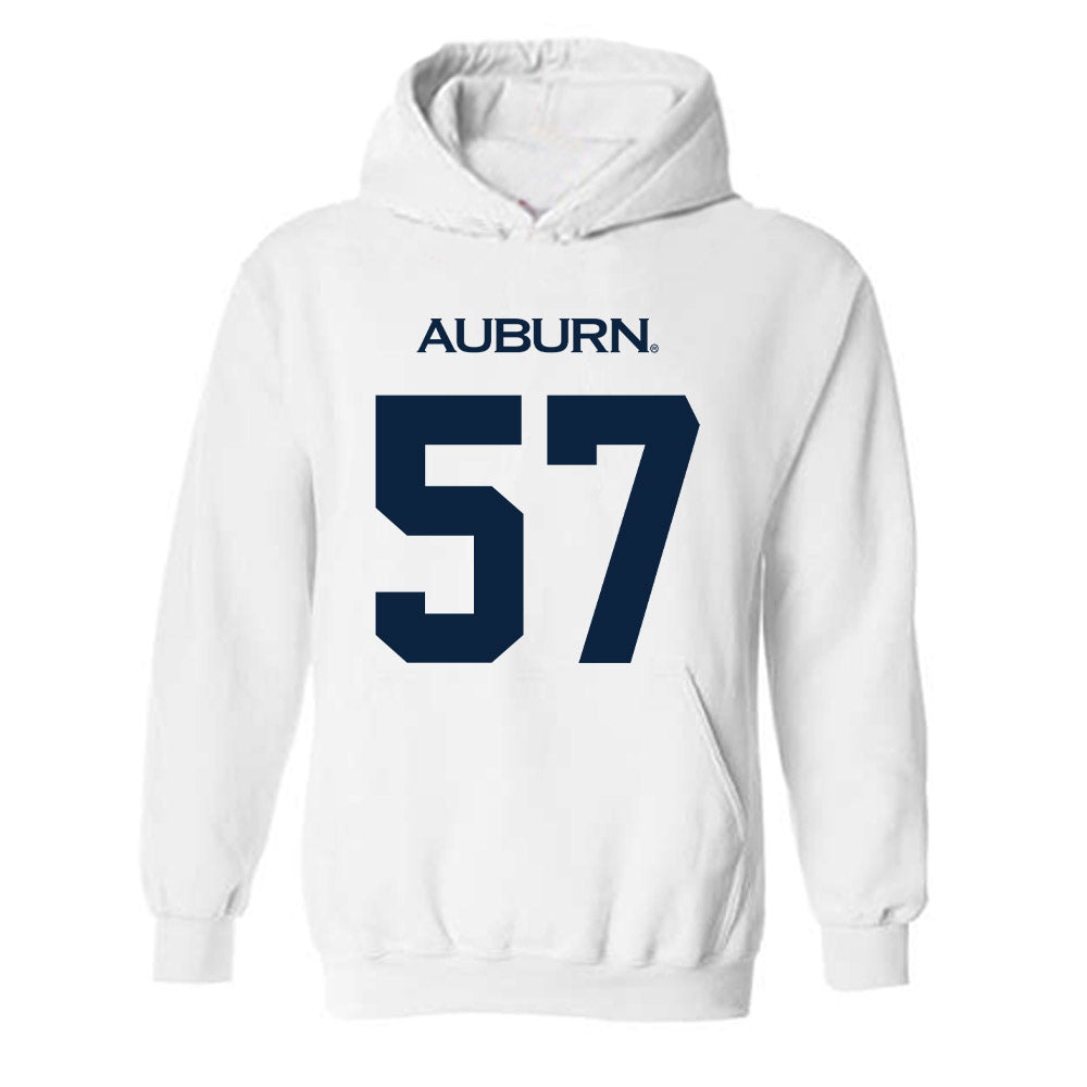 Auburn - NCAA Football : Harrison Clemmer - Replica Shersey Hooded Sweatshirt