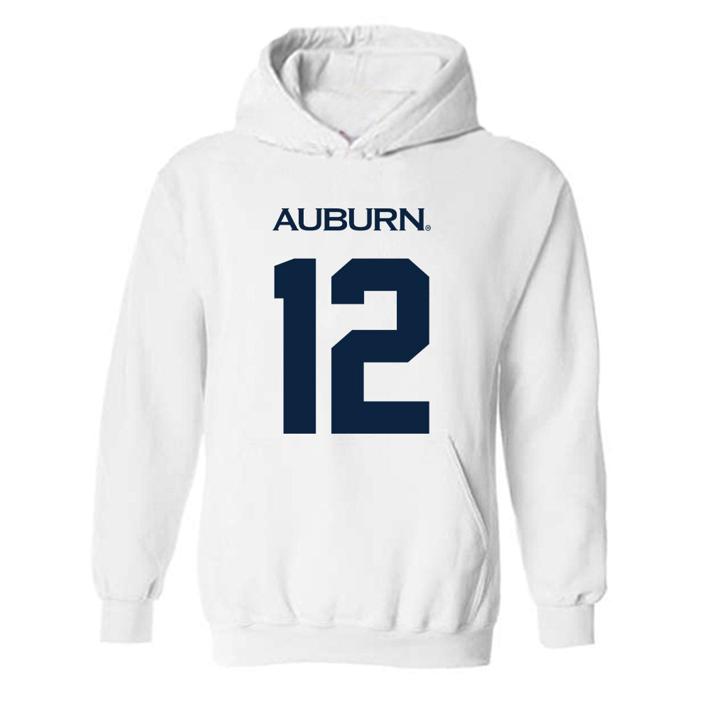 Auburn - NCAA Men's Basketball : Joah Shay - Replica Shersey Hooded Sweatshirt