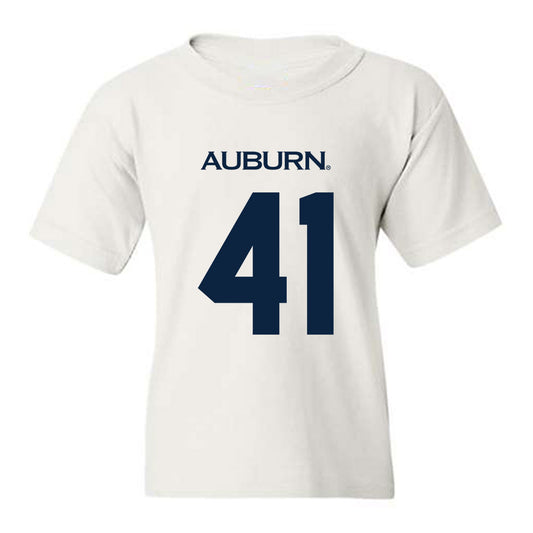Auburn - NCAA Baseball : LJ Cormier - Replica Shersey Youth T-Shirt-0